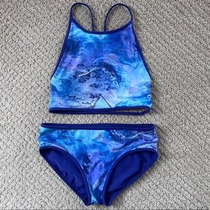 Ivivva Size 8 Reversible Swim Set
